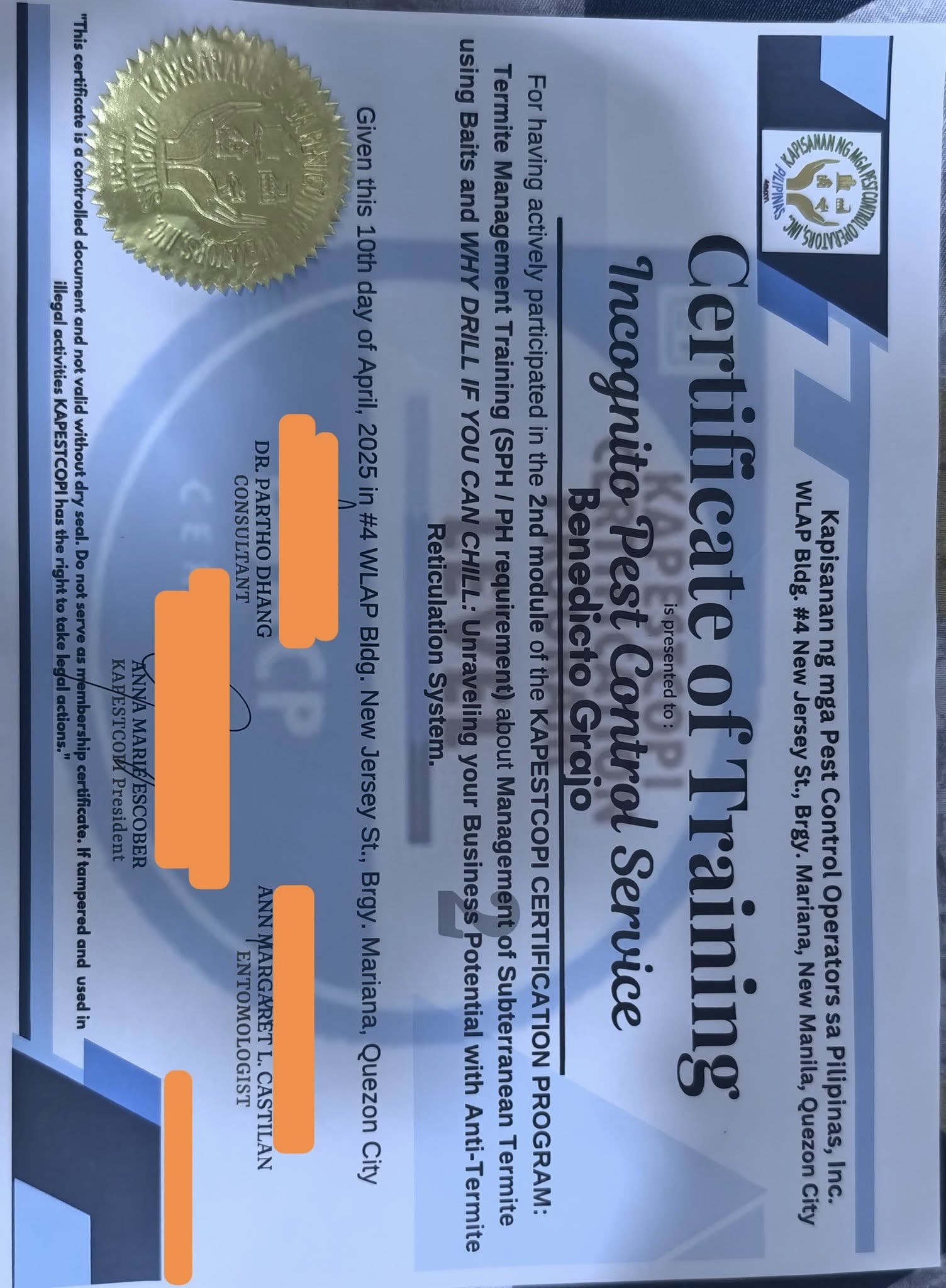 certif 6